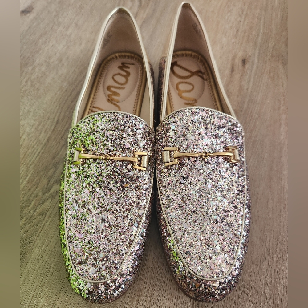 Sam Edelman Loraine Loafer - Gold Glitter